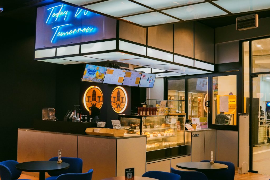 Inside TWT Coffee at Jakel Square 1